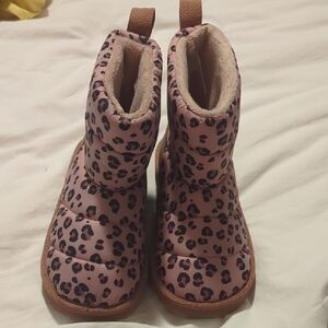 H&M Tan Leopard Print Boots